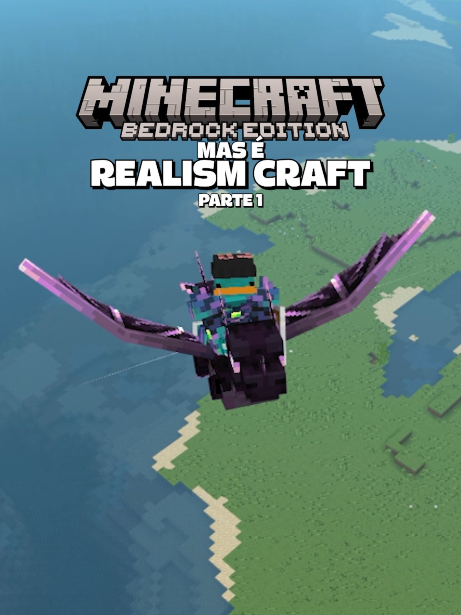 MINECRAFT MAS É O ADDON REALISM CRAFT 2.0 PT 1 #Minecraft #minecraftpe #fyp