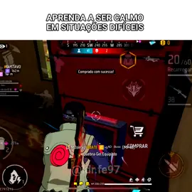 Aprenda ser calmo! #calma #estrategia #ranqueada #visaodejogo #freefiredicas 