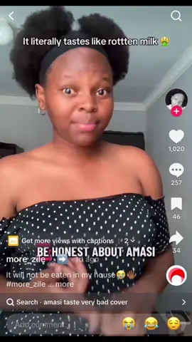 This chick doesn’t stop 😭😂😂 #foryoupage #amasi #tiktoksa🇿🇦 #fyp #tiktoksa 