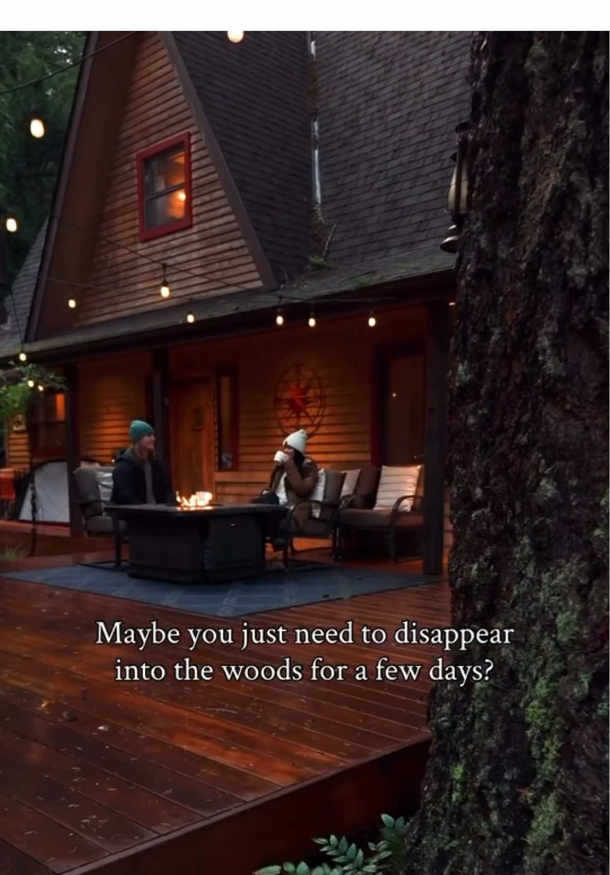 📍North Bend, WA Send this to someone who needs to disappear into the woods for a while 🌲✨ 🌐 Book now through the link in our bio and SAVE $100 on your first stay 🏡: Southfork Serenity by Riveria Stays 🎥: @HannahandKord  . . .  #washington #cabininthewoods #cabinvibes #fallgetaway #pnwvibes    