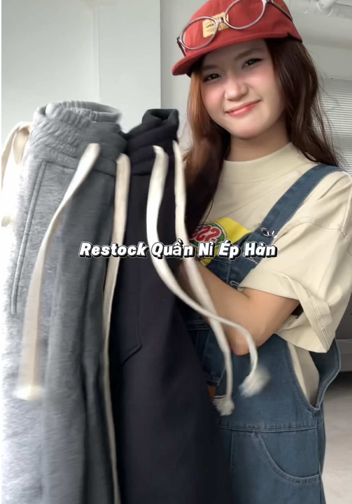 Quần nỉ ép hàn về mấy ní ơii🛒 #ssstore_aesthetic #viral #outfit #OOTD #fyp 
