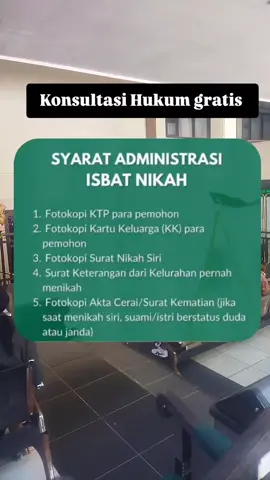syarat administrasi itsbat nikah. #nikahresmi #pengesahanperkawinan #kantorurusanagama #pengadilanagama 
