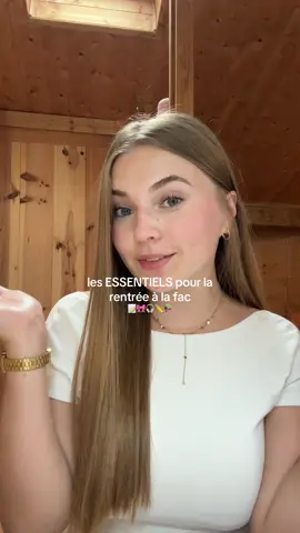 Les fournitures essentielles pour la fac 📚 #fac #fournituresscolaires #creatorsearchinsights  #studyessentials #schoollife 