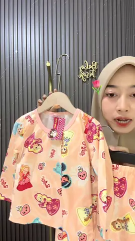 Setelan lengan panjang anak perempuan #bajuanak #bajuanakmurah #bajutiduranak #setelananak #livehighlights 