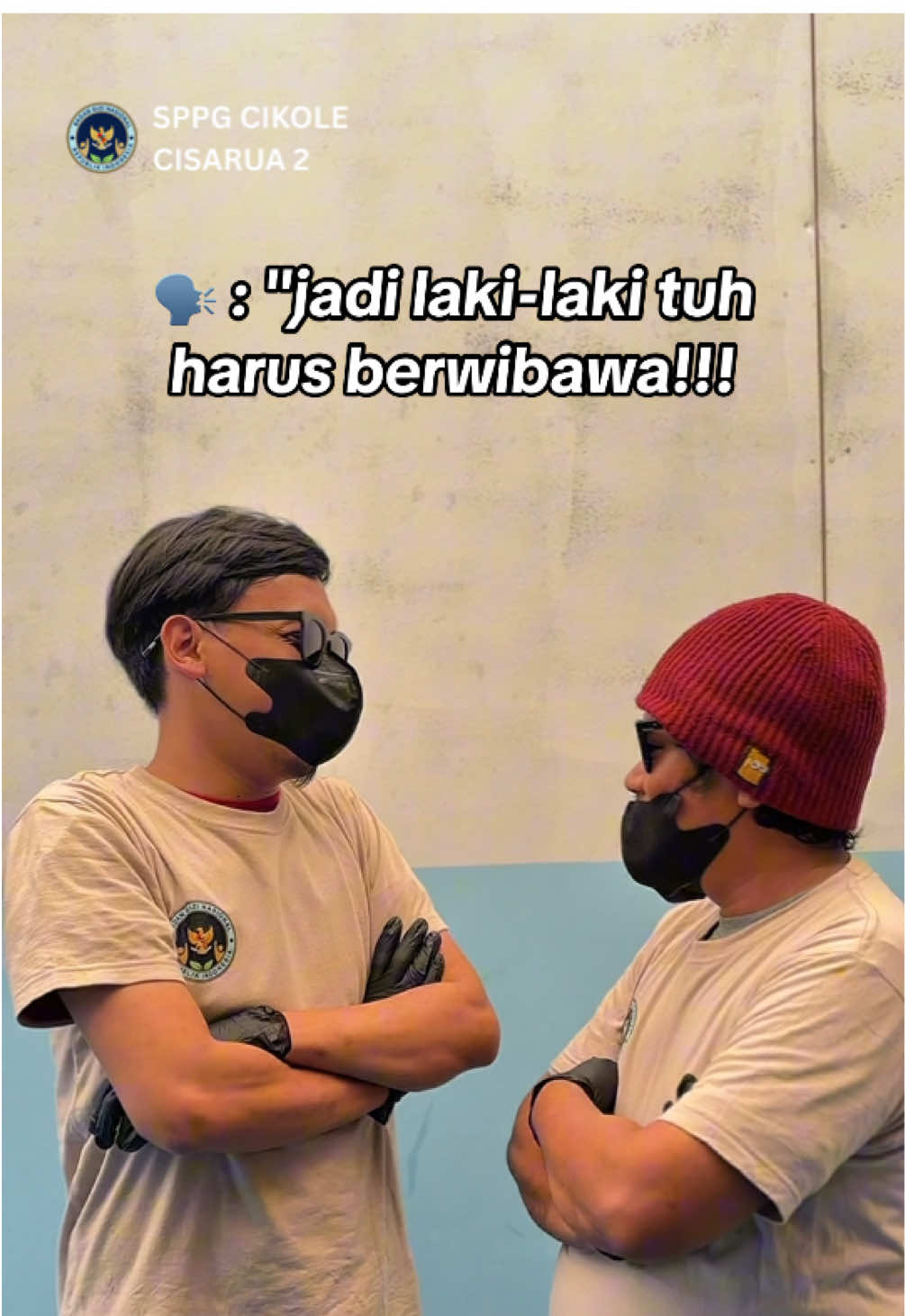 emang udah paling berwibawa tim ompreng 😎🙏🏻 #SPPG #DAPURMBG #SPPGCIKOLE #SPPGCISARUA2 #OMPRENG 