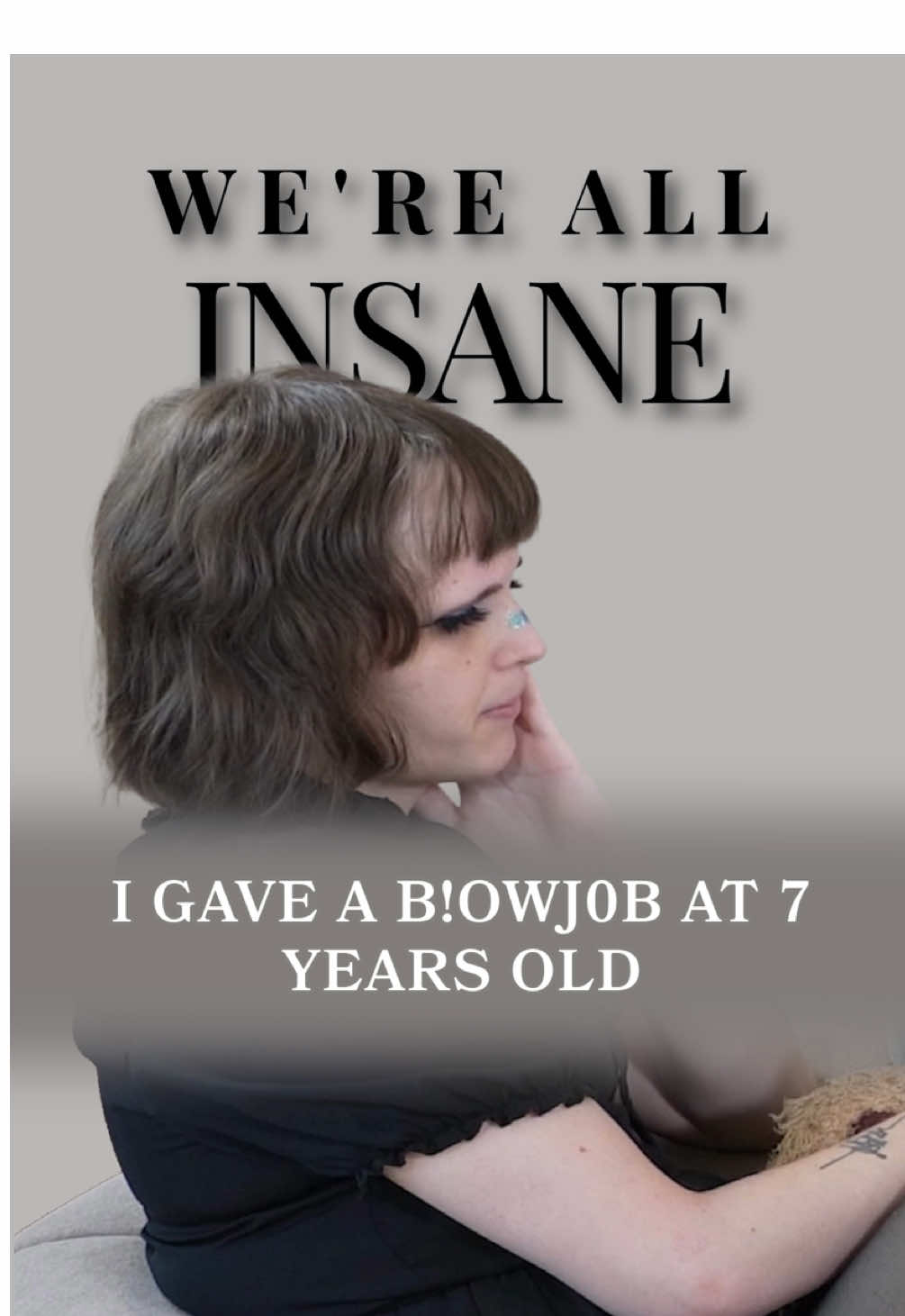Raven explains how she was SA’d by an older kid when she was young. Hear the full episode of We’re All Insane on YouTube, Spotify, and Apple Podcasts #podcastsoftiktok #podcastclips #abuseawareness #fypシ゚viral #podcastshow 