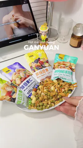 Món ăn vặt siu dính khi coi phim của tui #ganyuan #hatmixdinhduong #doanvat #xuhuong #anvat 