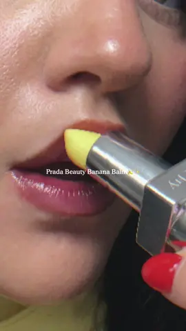 When Prada Banana Balm is the cherry on top 🍒✨ @sephora @pradabeauty #PradaBeauty #giftedbypradabeauty #pradabalm #pradabeautybananabalm 