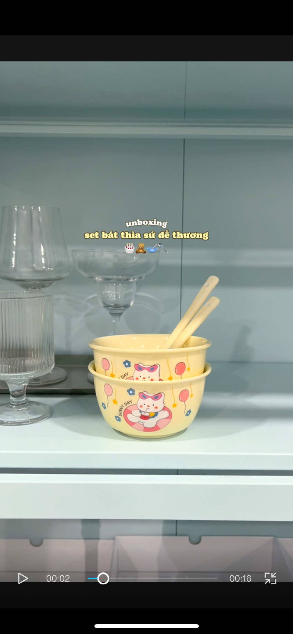 siêng ăn cơm hẳn lun 🧸🍚#setbatthia #decor #unboxing #quatangnguoiyeu #muataitiktok 