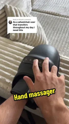 Replying to @RoxyG #handmassager #handmassage #carpaltunnel 