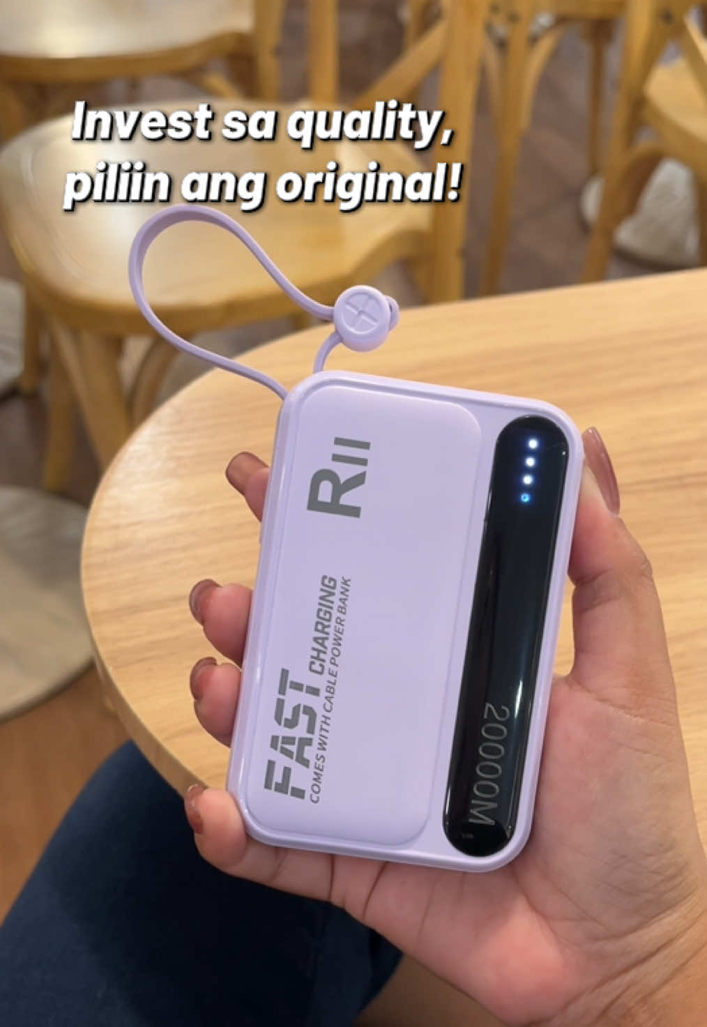 Invest sa quality, piliin ang original RII Powerbank, your ultimate charging buddy! #powerbank #powerbankviral #fastcharging #RIIpowerbank #fyp 