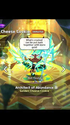 i feel so bad for golden cheese she cannot win in any au omg 😕 #fyp #cookierunkingdom #xyzbca #goldencheeseangst #goldencheesecostume 
