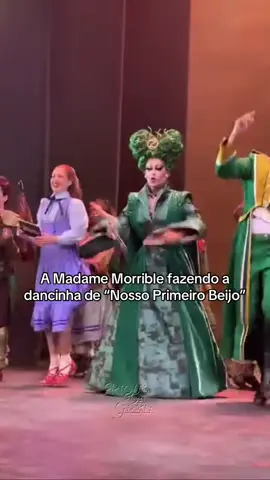 A Madame Morrible se jogou na dancinha 🗣️💚 Vídeo: @lau do poetizo @Gloria Groove #wicked 