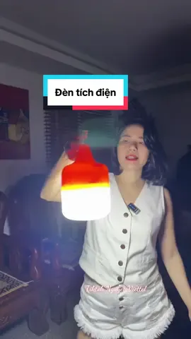 Bóng đèn tích điện #nguyetviettel #tiktokshop #dentichdien 