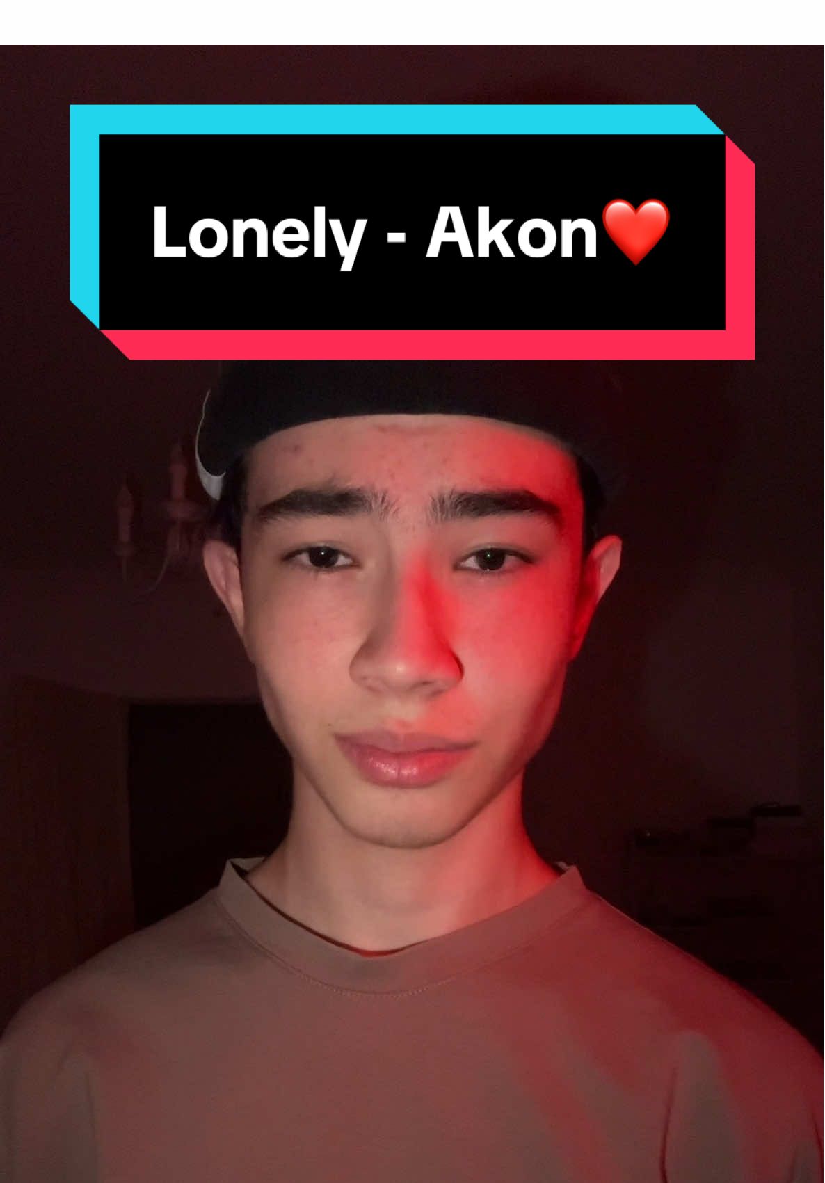 Lonely❤️                                        #akon #lonely #cover #elyarizz #foryoupage 