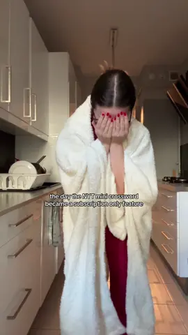 what am I meant to do after wordle and connections with my morning coffee ???? 😩😩😩😩 I need my  NYT mini crossword and I need it now #nytgames #nytminicrossword #minicrossword #nytmini #newyorktimes 