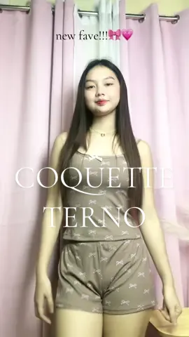 Ang cute ng terno na’to superr coquette outfit! #terno #cuteoutfit #womenswear #coquetteoutfits #coquette 