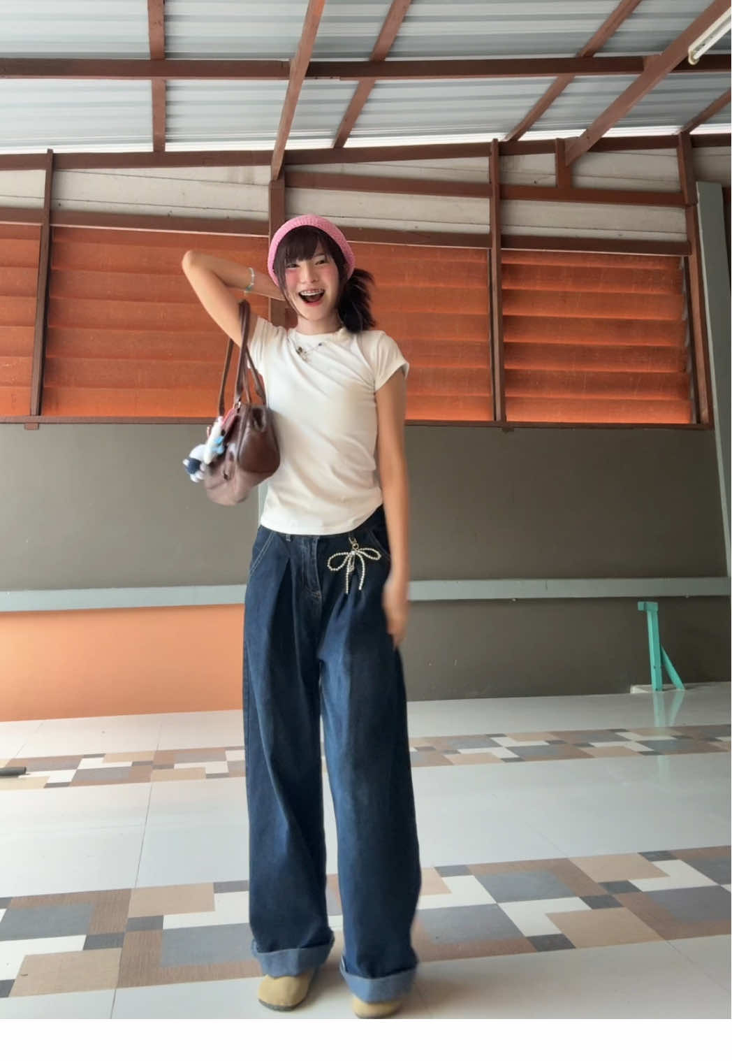 🤍💗🤩🤨#OOTD 