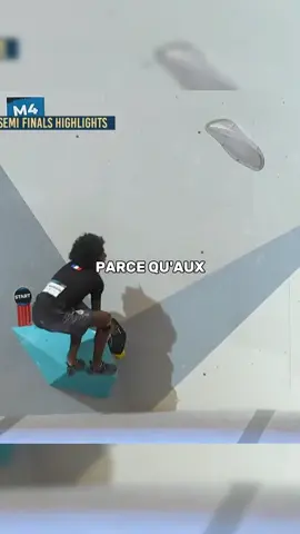 Jamais abandonner ❌.                 #escalade#france#motivation#competition