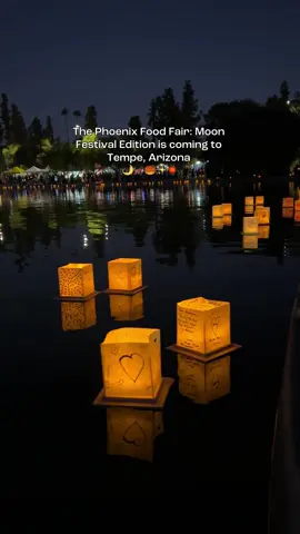 Coming to Kiwanis Park on September 13 & 14 is the Phoenix Food Fair: The Moon Festival Edition! 🌙🥮🥢✨🏮 This luminous celebration will be brimming with food, culture, and unforgettable experiences that will immerse you in the rich traditions and vibrant cultures of Asia. At this event, you can expect a water lantern release where you'll be able to witness beautiful, illuminated lanterns floating across the water, in addition to a variety of local food vendors serving up authentic Asian cuisine with dishes like dumplings and mooncakes. You'll also find a variety of unique artisan crafts, clothing, and art that are reflective of Asian cultures, plus a Lover's Lock activity, photo ops, and so much more. Tickets are on sale now at phxfoodfair.com.  🗓️ September 13 and 14 from 4-10pm 📍 Kiwanis Park in Tempe, Arizona #tempetourism #tempe #arizona #greaterphoenix #az 