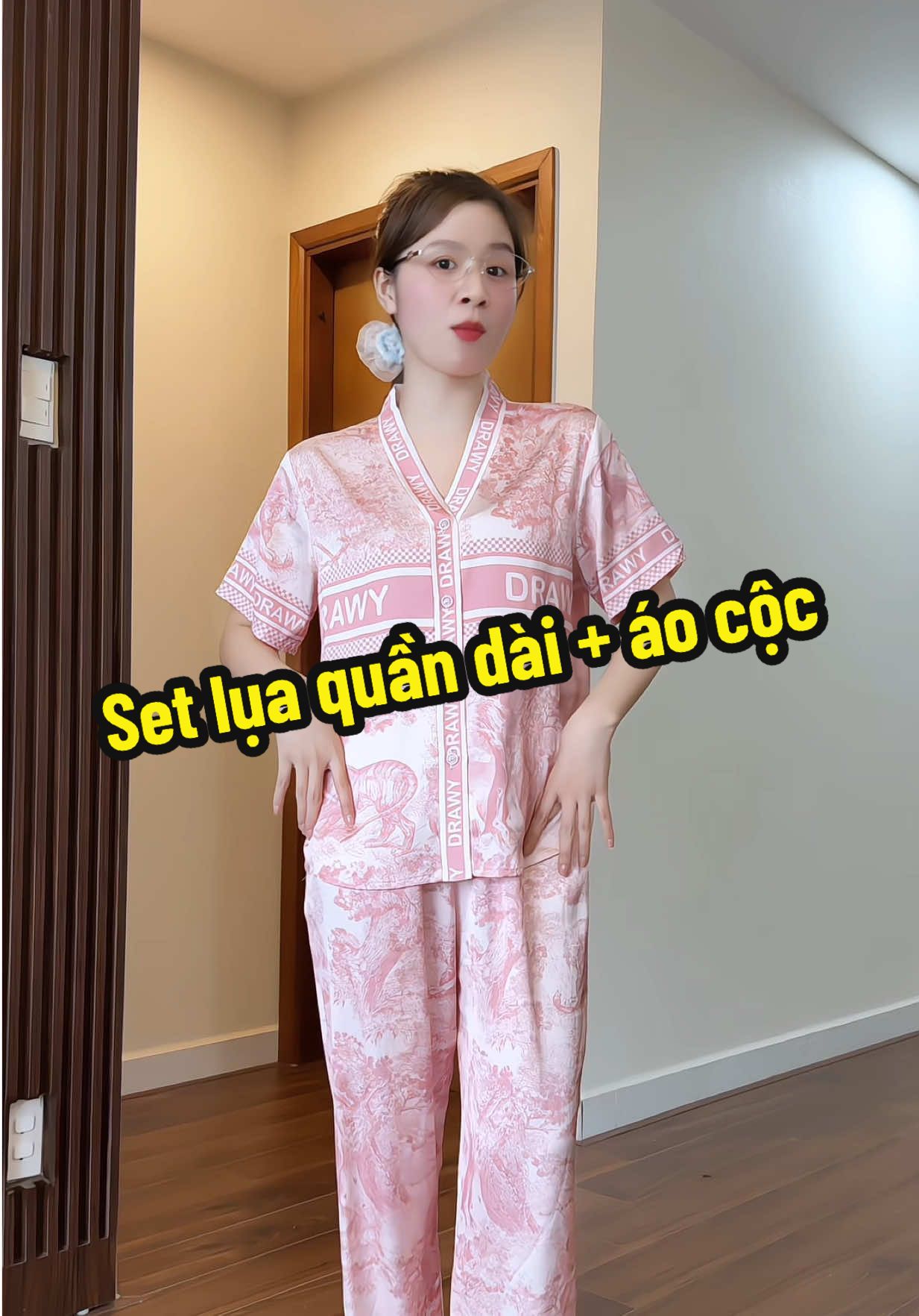 Set này màu xinh ghê luôn #phuonglamdieu #donguxinh #setlua #pijama #dobomacnha 