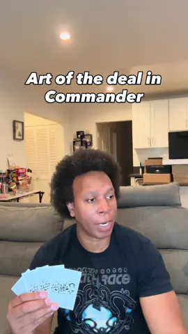 Art of the deal in Commander 👨🏾‍💼 #mtgtiktok #tabletopjocks #mtgcommander #magicthegathering #mtg 