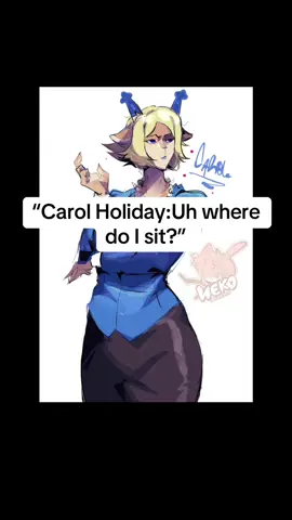 #greenscreen Carol Holiday from deltarune is a character that we ALL will let sit on our faces #fyp #foryoupage #deltarune #carol 