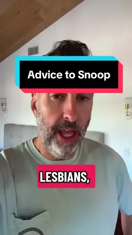 My advice to Snoop Dogg during his difficult time #snoopdogg #lesbiansoftiktok #Love #comedy #dadsoftiktok 
