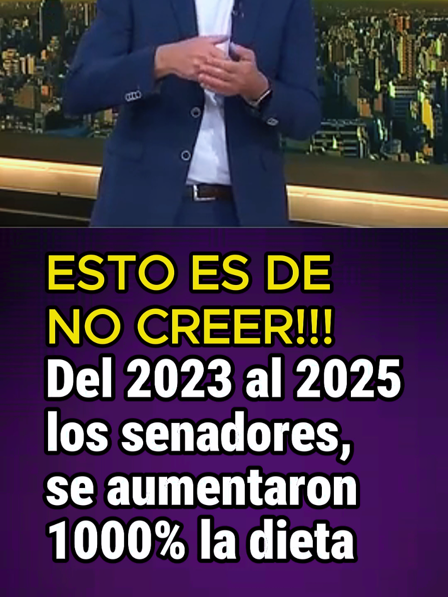 ESTO ES DE NO CREER!!! 🔴 A VOS TAMBIÉN TE DA BRONCA QUE LOS SENADORES, ¿Se aumentaron un 1000% la dieta?  #senadores #dieta #argentina #antoniolaje  #javiermilei 