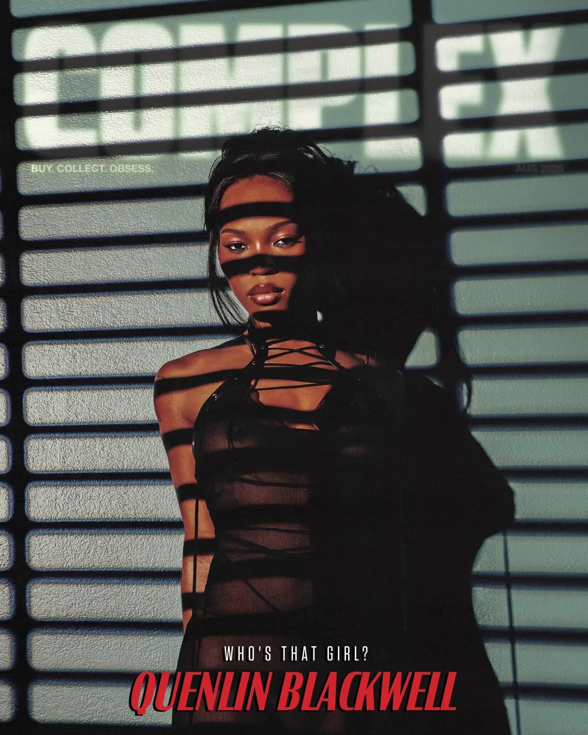 Quenlin Blackwell. LINK IN BIO to read our cover story interview and shop Quenlin’s Complex cover collection on @Complex Shop  #quenlinblackwell #complexcover 