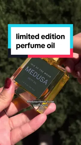 Replying to @Shelby Moss medusa is available now ✨  . #fragrances #perfumeoil #darkfeminine #BookTok #witchtok 