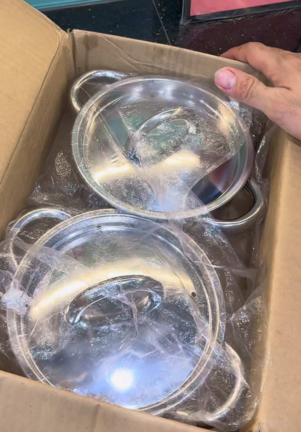 Combo 2 nồi inox dày 18cm chỉ 99k miễn ship#emkieutaphoa #noiinox #noiinoxcaocap #noiinox304