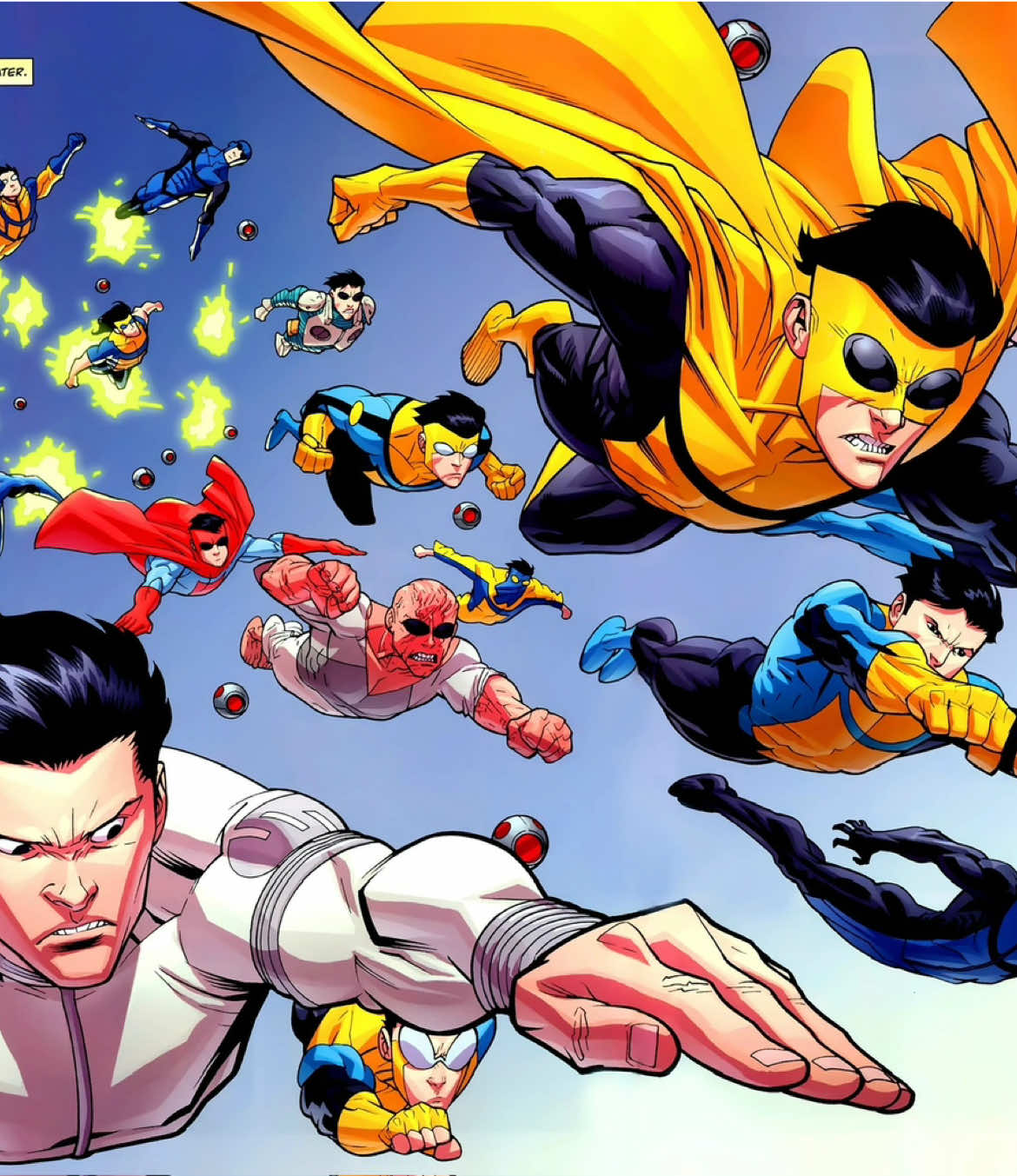#CapCut Invincible Variants flyings #Invincible #invinciblewar #dayone #sinistermark @Thragg @Mark Gayson @Mark @Omni Invincible @Omni-Man @omni-mark🗣️🔥 