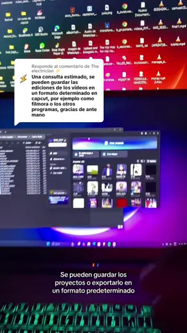 ¿ Dónde encontrar y compartir un proyecto en Capcut ? #Iluminación #grabación #aprendehacer #edicióndevideos #encapcut 
