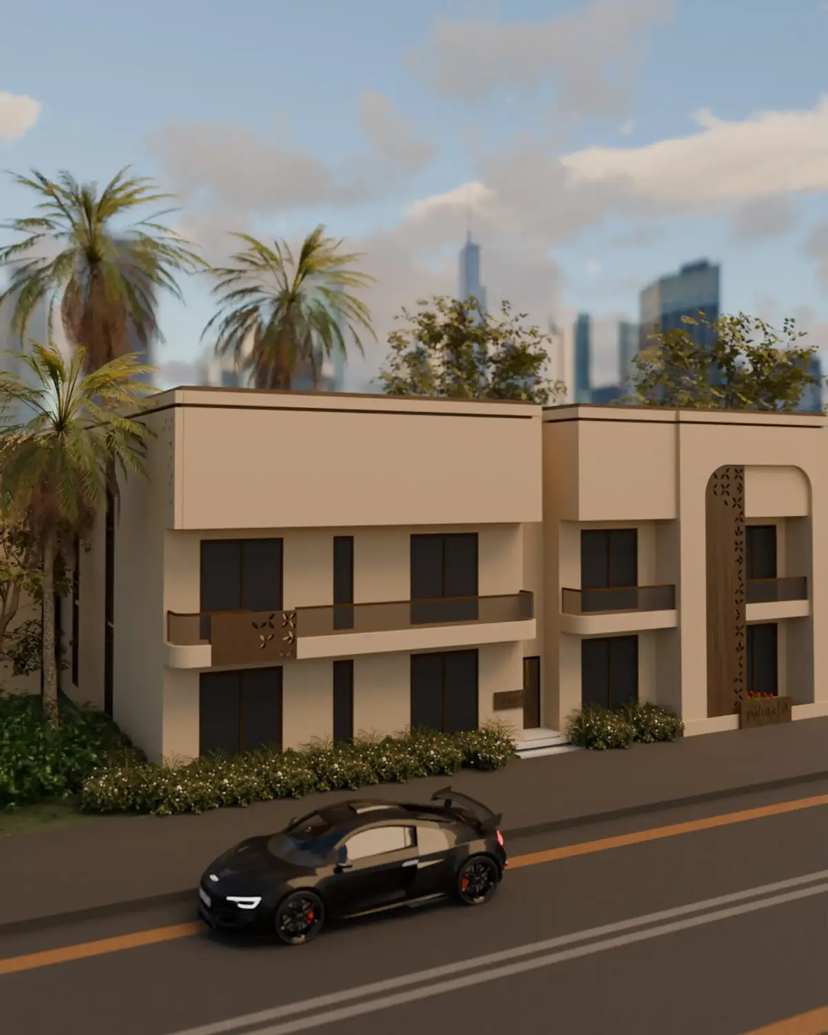 Bringing architecture to life with 3D design. From modeling to animation and sound design every detail crafted with Blender & Premiere Pro. This is my latest work for Palma Residential Project. #3dmodeling #3dartist #blender #3drender #digitalart 