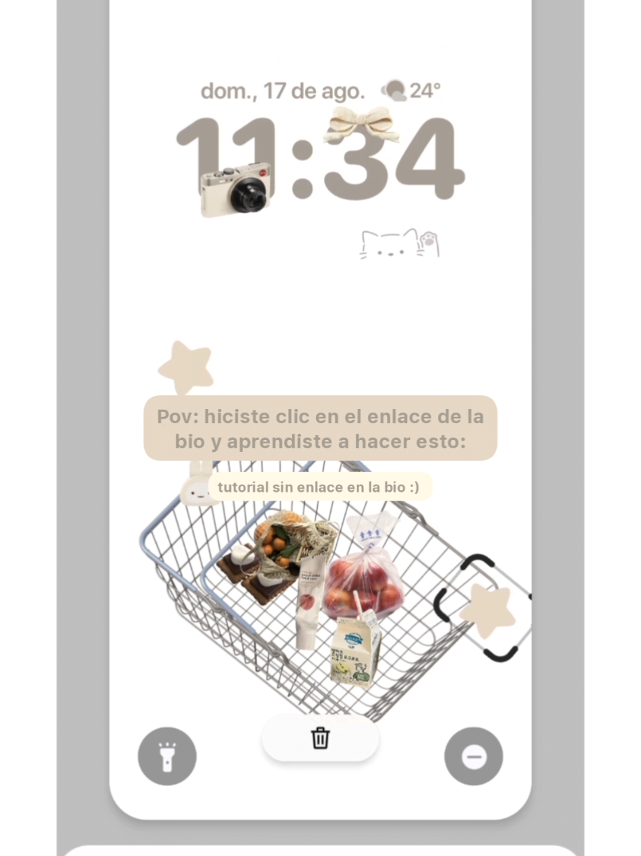 haz clic en el enlace y ven a aprender :) 🫶🏻 #samsung #customization #lockscreen #fyp #ios 