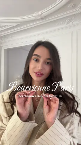 Culture mode : L’emblème de la chemise française et de l’élégance ✨ #chloebucsi #elegance #FashionAdvice #luxuryfashion #fyp @bourrienneparisx 