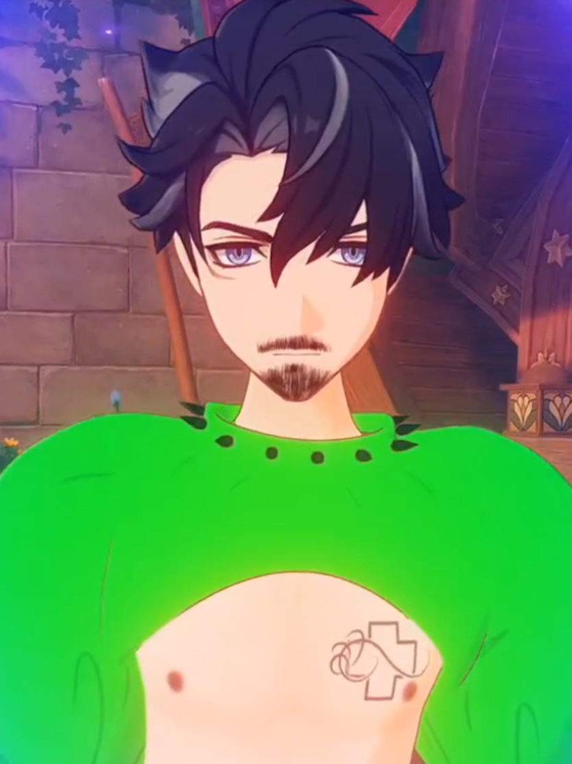 12 point go to Finland 🇫🇮 Käärija  (Skin créé par moi. corps basique par Murren Mod) #GenshinImpact #mod #eurovision #käärija #wriothesley 