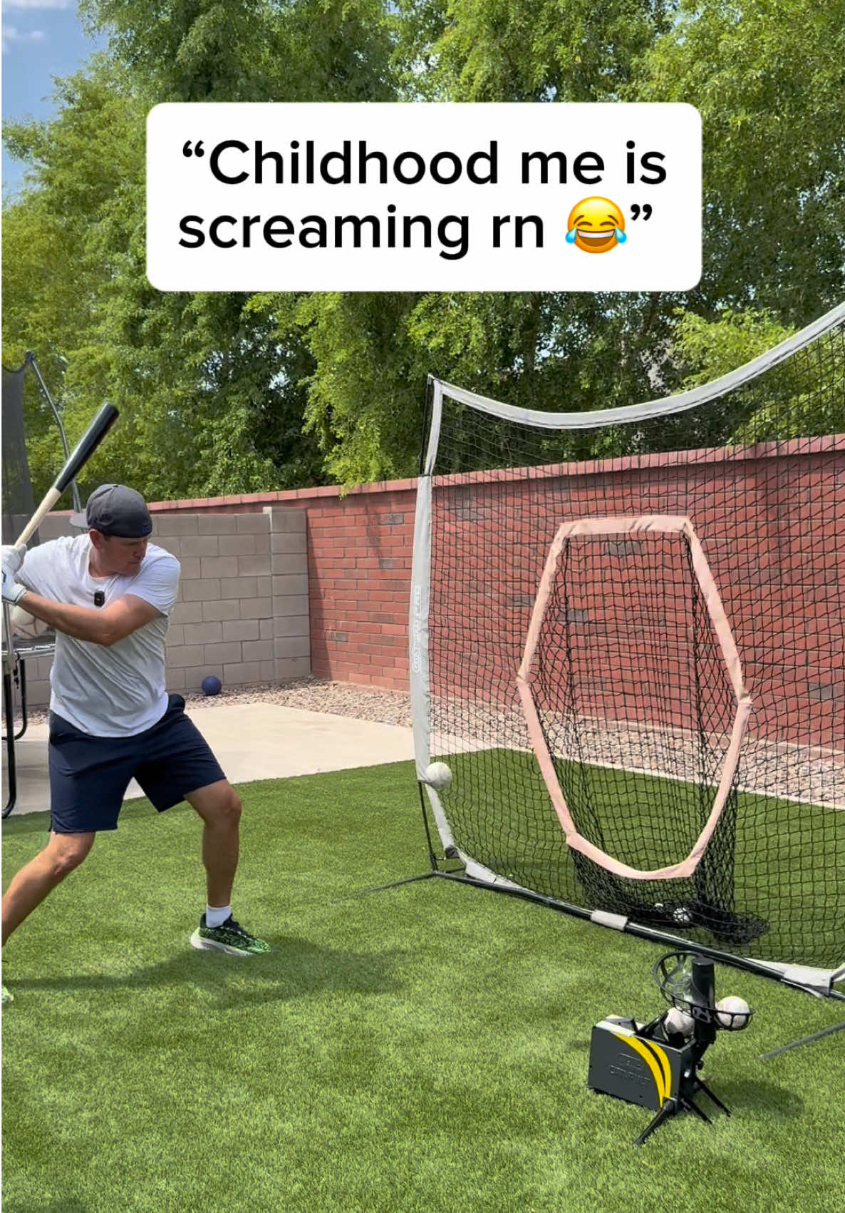 Finally soft toss on the go ⚾️🔥 #tiktokmademebuyit #baseball #baseballmomlife #baseballtiktok #baseballlife 