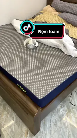 #nem #nemfoam  chất lượng thực sự mọi người ạ,nằm thoải mái,sáng dậy không bị đau lưng @QuynhAnh2023 shop 