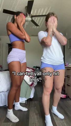 So you’re saying our asses are fat 😏 (dw we actually do hit upper body)@Kyla Armstrong387 