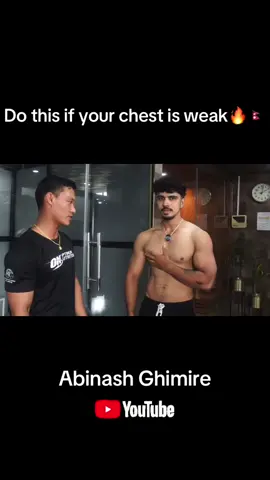 Do this if your chest is weak🔥 . . . #nepalifitness #fyp #regalfitness #nepalbodybuilding #gym 