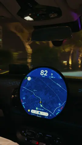 الميني كوبر في الليل غير 🤍😌 Driving the Mini Cooper at night... pure thrill with a sound that ignites excitement. @MINI  #MiniCooper2025 #explor  #fyp #MiniCooper  #mini 
