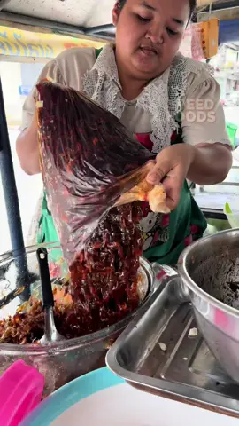 Unique Pineapple Salad with Sticky Sweet Fish Sauce Shrimp - ยำสับปะรดน้ำปลาหวาน