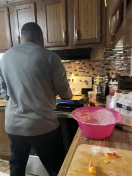 Him getting excited about his peach cobbler 😂😂😂😂😭😭🍑🍑🍑 #fyp #fypシ #peachcobbler #silly #dance 