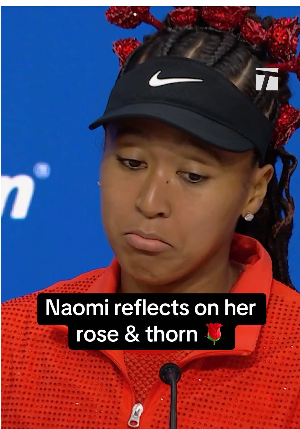 We’re joining the Billie Jean Bling fan club 🙂‍↕️🌹#USOpen #naomiosaka #tennis #tennistiktok 