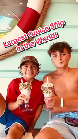 ✨ Tag the person you’d love to cruise with, because this is one adventure you’ll never forget. We boarded the largest cruise ship in the world, Royal Caribbean’s Star of the Seas, and let’s just say Brody lived up to the name. He was literally the star of the seas, turning every corner into a stage and taking over every dance opportunity (and trust me… there were plenty). 💃🚢 From six record-breaking waterslides to a perfect day at CocoCay, floor-to-ceiling ocean views, and nonstop entertainment, this wasn’t just a cruise… it was a floating city of WOWs and memories we’ll talk about forever. So tell me, who are you bringing onboard? Tag them below! ✨ @Royal Caribbean #RoyalPartner #StarOfTheSeas