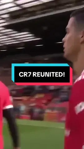 4 Years ago today, CR7 Reunited❤️  #football #manutd #ronaldo #cr7 