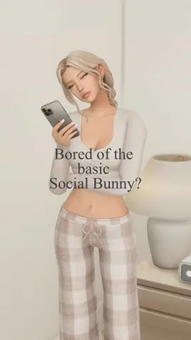 Is your Sim tired of boring social Media? The updated Immersive Social Bunny Mod takes things to the next level. From breakups to promotions, every post matters now. Over 3000 unique posts. Your Sim will never get bored again. Immersive Social Bunny Mod 6.0 by Plumlace - now free on Patreon! Animations by @RAZ @TiniSims @Steven Studios  #sims4 #thesims4 #simstok #ts4 #sims4mods