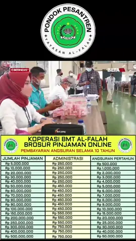 pinjaman yayasan al-falah, 100% diawasiOJK, pinjaman bisa semua untuk seluruh wilayah indonesia, walaupun keadaan kerja di TKW,cukup dengan KTP, pencairan paling lama 15-30 menit, di ACC #alfalah #terpercaya #amanah #pinjamantanpariba #pinjamanuang #koperasi #fyp #fypage #fyppppppppppppppppppppppp 